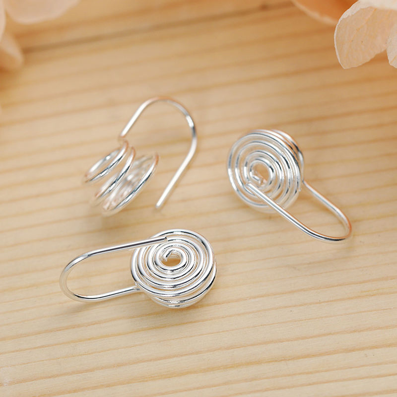 18k Gold Plated Brass Mosquito Coil Ear Clip